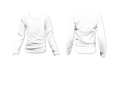 CAMISETA POLAR NIÑO BLANCO JUVENIL 12 UNID - 1