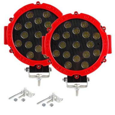 LUCES FOCOS NEBLINEROS LED 51W EN COLOR BLANCO EXPANSION - 1