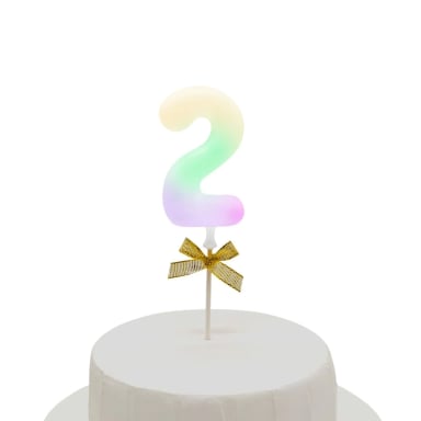 TOPPER TORTA NUMERAL LED 2 - 1