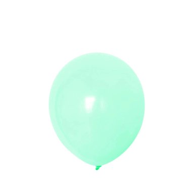 GLOBO 12 PASTEL MENTA X25 UNID - 1