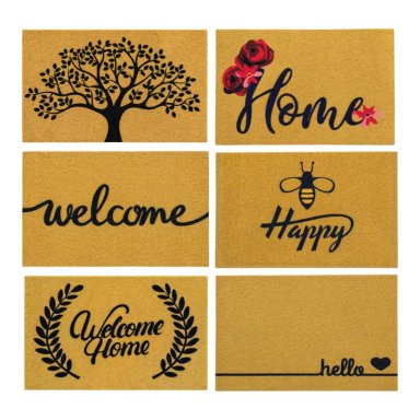 ALFOMBRA HOME CORAZON LIMPIAPIES FELPUDO ENTRADA - 6