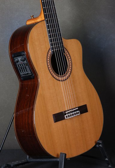 GUITARRA ELECTROACUSTICA CAMPS CUT-600 ESPAÑOLA - 3