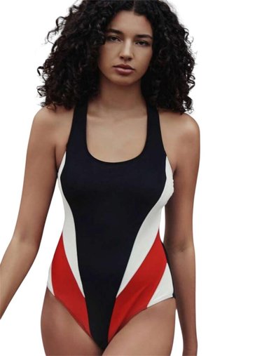 TRAJE DE BAÑO MUJER UNA PIEZA DEPORTIVO - 2