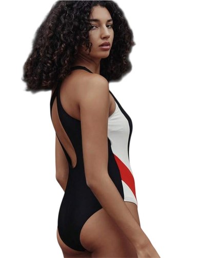 TRAJE DE BAÑO MUJER UNA PIEZA DEPORTIVO - 4