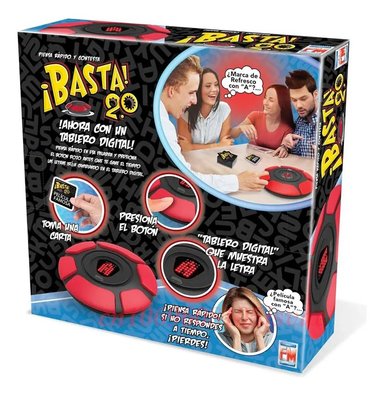 JUEGO BASTA 2.0 DE MESA ELECTRÓNICO ESPAÑOL FAMILIAR, VIENEN CON LAS PILAS - 2