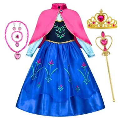 SET DISFRAZ Y ACCESORIOS PARA NIÑA 3 A 4 AÑOS - 1