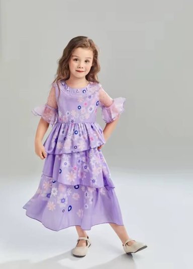 SET DISFRAZ PRINCESA VESTIDO Y ACCESORIOS PARA BEBE 2 AÑOS - 1