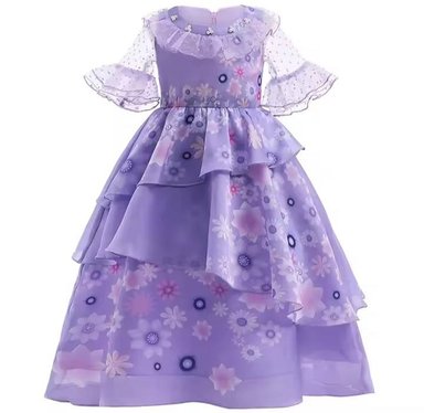 SET DISFRAZ PRINCESA VESTIDO Y ACCESORIOS PARA BEBE 2 AÑOS - 2