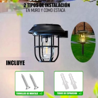 LUZ DE JARDIN SOLAR FAROL - 3
