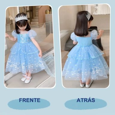 SET DISFRAZ, CAPA Y ACCESORIOS PARA NIÑA TALLA 150 - 2