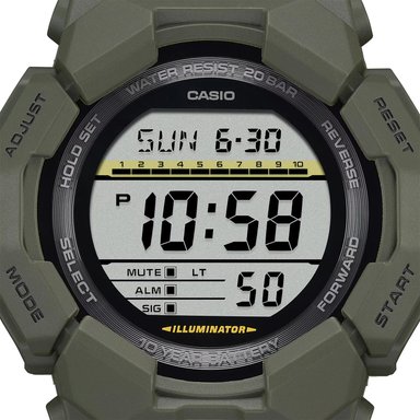 RELOJ DE PULSERA G-SHOCK GD-010-3DR CARBONO/RESINA HOMBRE VERDE - 3