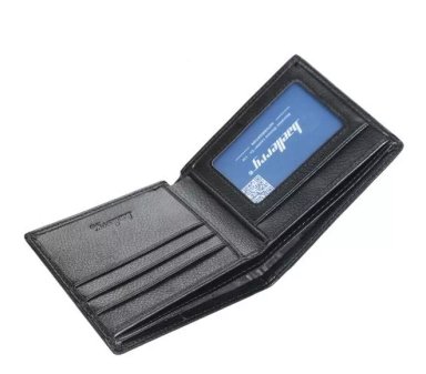 BILLETERA HOMBRE DE CUERO PU BAELLERRY MOD. SQUARE - 2