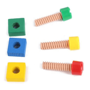 CAJA DE HERRAMIENTAS DE MADERA PREMIUM MONTESSORI - 2
