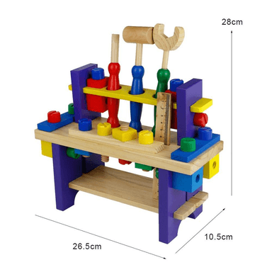 CAJA DE HERRAMIENTAS DE MADERA PREMIUM MONTESSORI - 6