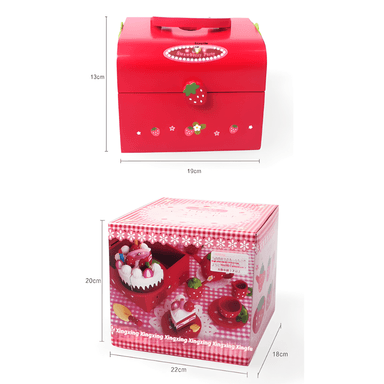 SET DE PASTEL EDUCATIVO DE MADERA ROJO MONTESSORI - 6