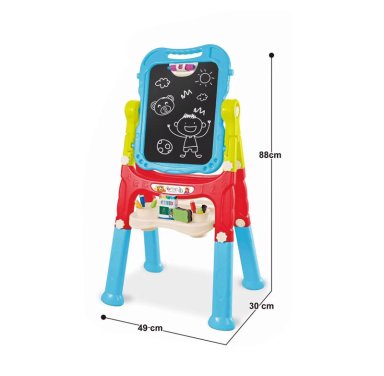 PIZARRA ATRIL DIBUJO PLUMON-TIZA DIBUJOS NIÑOS - 2