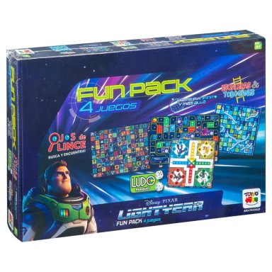 JUEGO MESA DETECTIVE OJO DE LINCE LUDO 4 EN 1 BUZZ LIGHTYEAR - 1