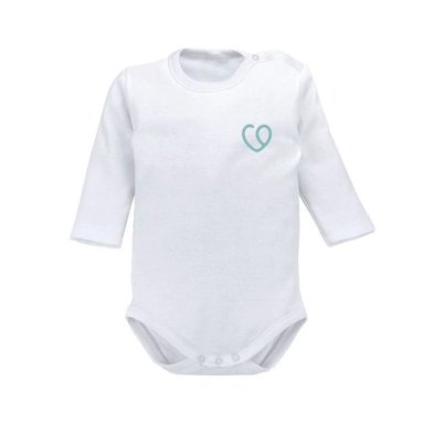BODYS MANGA LARGA 3 PZS  ALGODON 9-12 MESES BAMBINO BLANCO - 4