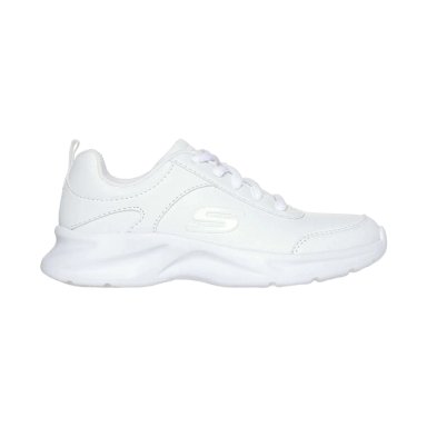 ZAPATILLAS BLANCAS ESCOLARES JUVENIL SKECHERS DYNAMATIC | 302630L-WHT - 1