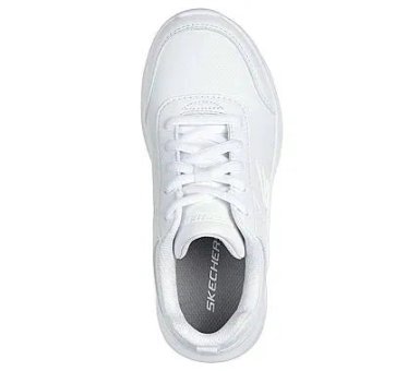 ZAPATILLAS BLANCAS ESCOLARES JUVENIL SKECHERS DYNAMATIC | 302630L-WHT - 3