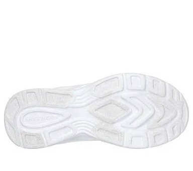 ZAPATILLAS BLANCAS ESCOLARES JUVENIL SKECHERS DYNAMATIC | 302630L-WHT - 5