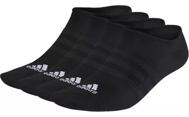 CALCETINES ALGODÓN UNISEX ADIDAS NEGRO INVISIBLES 3 PARES DZ9416 - 2