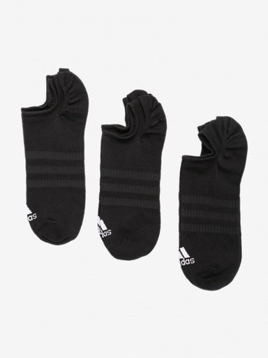 CALCETINES ALGODÓN UNISEX ADIDAS NEGRO INVISIBLES 3 PARES DZ9416 - 3