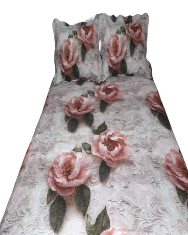 CUBRECAMA QUILT COLCHA DE VERANO 5D 2 PLAZAS 230 X 250 CM - 2