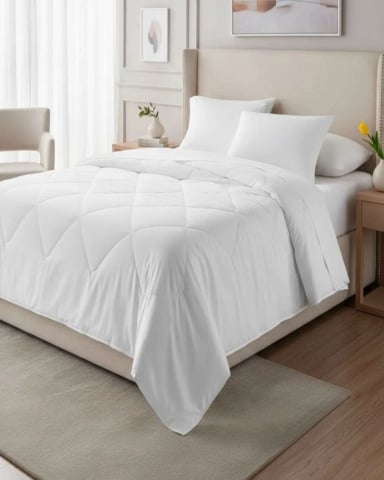 CUBRECAMA NORDICO DELGADO 2 PLAZAS 220X240CM + 2 FUNDA PARA ALMOHADA - 1