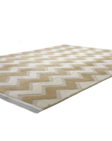 ALFOMBRA TEXTURIZADA DISEÑO JACQUARD ANTIDESLIZANTE 150X200 CM A09 - 7