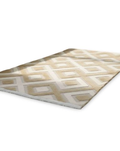 ALFOMBRA TEXTURIZADA DISEÑO JACQUARD ANTIDESLIZANTE 150X200 CM A08 - 8