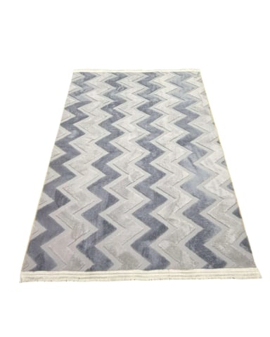 ALFOMBRA TEXTURIZADA DISEÑO JACQUARD ANTIDESLIZANTE 180X200 CM A06 - 7
