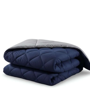 CUBRECAMA PLUMON NORDICO KING 230X250 GRIS/AZUL - 6