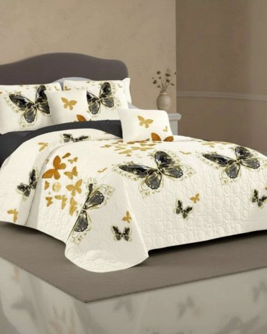 SABANA CON CUBRECAMA DE VERANO PLAZA Y MEDIA + 1 ALMOHADA - 1