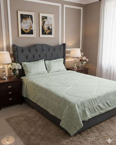 CUBRECAMA NORDICO DELGADO COLECCION CONFORT FAMILIAR KING - 3