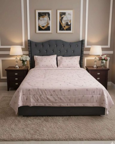 CUBRECAMA NORDICO DELGADO COLECCION CONFORT FAMILIAR KING - 3