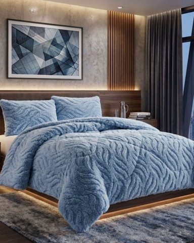 COBERTOR INVIERNO KING ELEGANTE TE RMICO CON CHIPORRO PREMIUM - 1