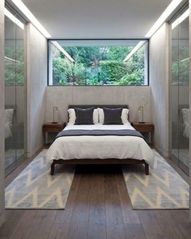 PACK 2 ALFOMBRAS DE PASILLO PREMIUM COLECCION GEOMETRIC LUXURY 60 X 160 CM - 1