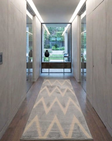 PACK 2 ALFOMBRAS DE PASILLO PREMIUM COLECCION GEOMETRIC LUXURY 60 X 160 CM - 4