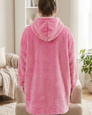 POLERON GIGANTE HOODIE FLEECE CON CHIPORRO EXTRA SUAVE Y TE RMICO - 3