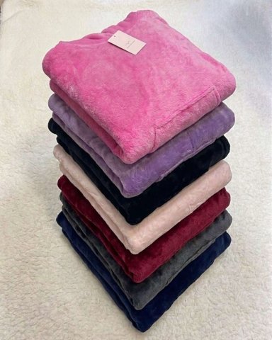 POLERON GIGANTE HOODIE FLEECE CON CHIPORRO EXTRA SUAVE Y TE RMICO - 5