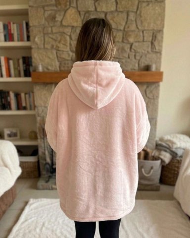 POLERON GIGANTE HOODIE FLEECE CON CHIPORRO EXTRA SUAVE Y TE RMICO - 3