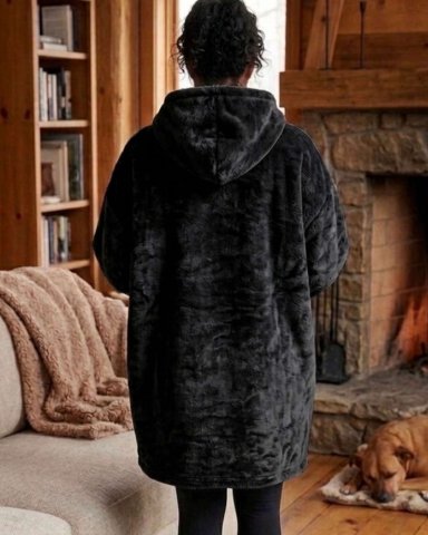 POLERON GIGANTE HOODIE FLEECE CON CHIPORRO EXTRA SUAVE Y TE RMICO - 3