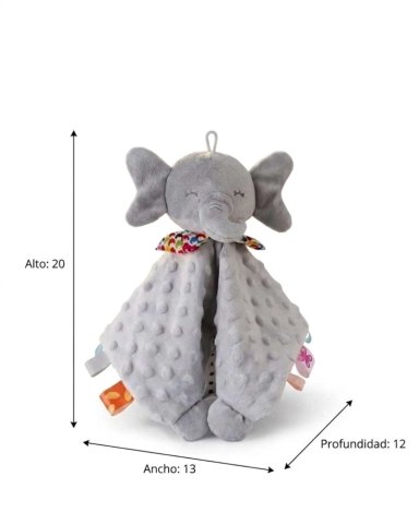 MANTITA DE APEGO SUAVIDAD Y CONSUELO PARA TU BEBE 5 - 5