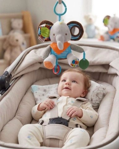 PELUCHE SENSORIAL ANIMAL DE ESTIMULACION BEBE A3 - 5