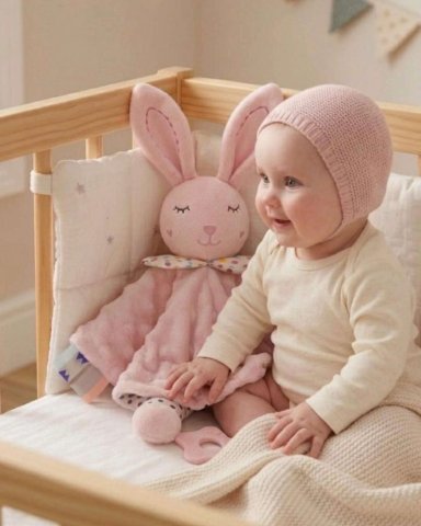MANTITA DE APEGO SUAVIDAD Y CONSUELO PARA TU BEBE 6 - 2