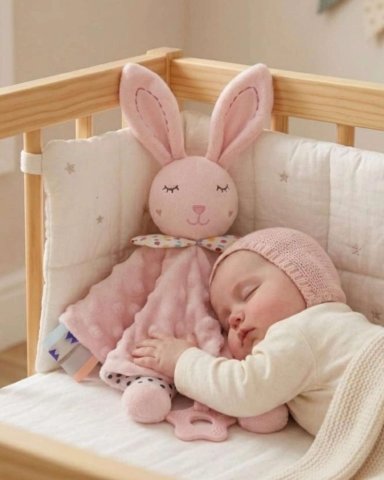 MANTITA DE APEGO SUAVIDAD Y CONSUELO PARA TU BEBE 6 - 3