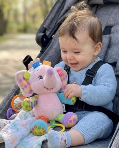 PELUCHE SENSORIAL ANIMAL DE ESTIMULACION BEBE A8 - 3