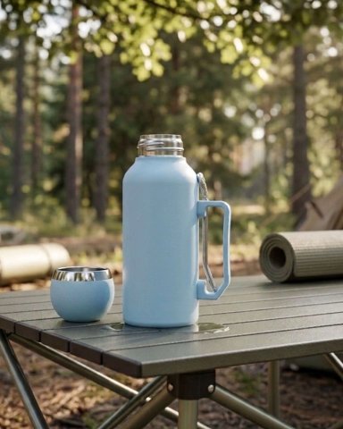 SET OUTDOOR TERMO MATE PREMIUM ACERO INOXIDABLE - 4