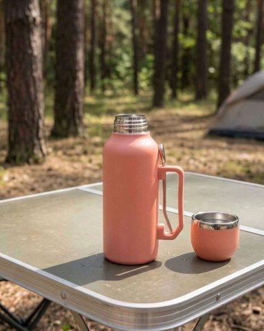 SET OUTDOOR TERMO MATE PREMIUM ACERO INOXIDABLE - 4